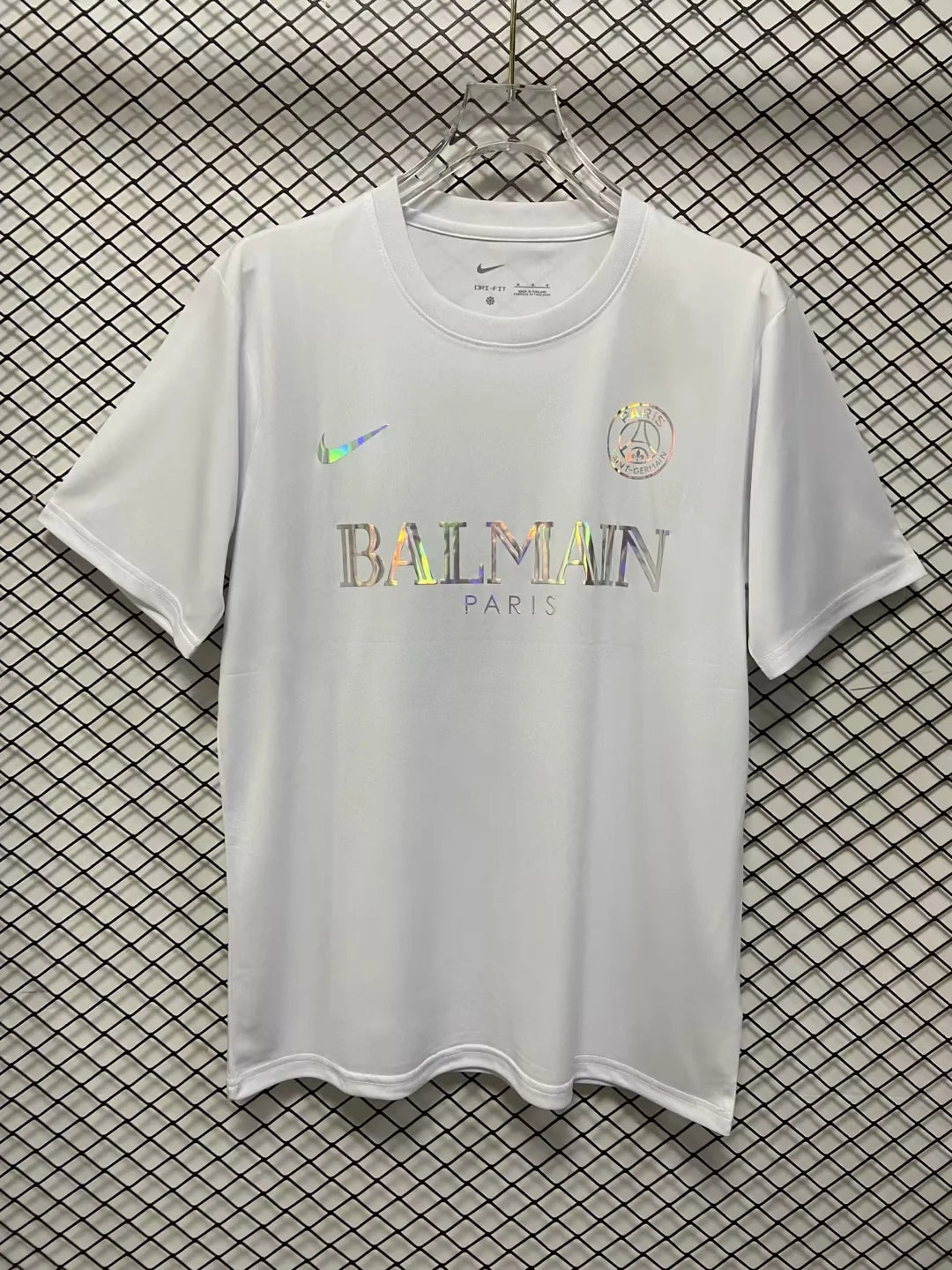 Paris Maillot foot  Balmain Blanc 2024 2025€14.99
