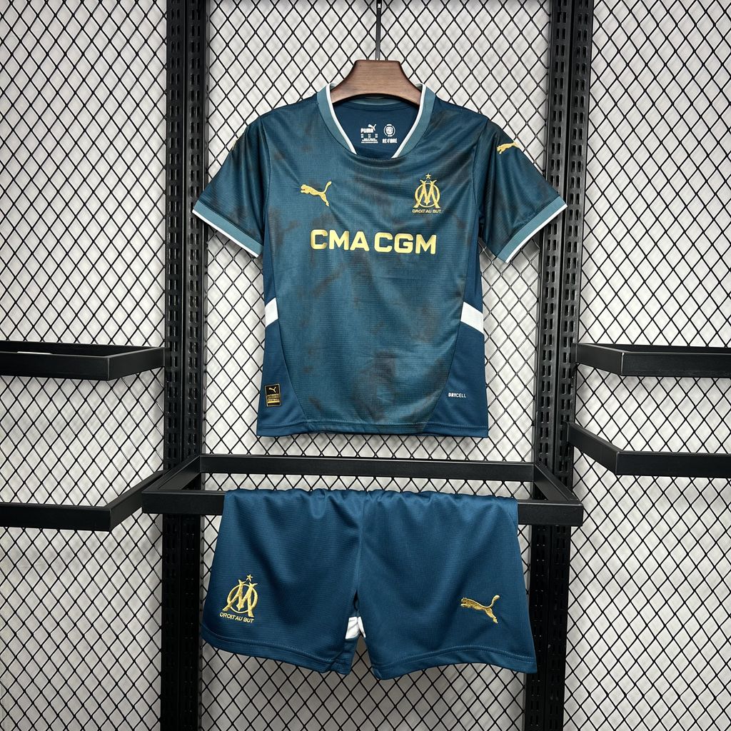 Kit Enfant Olympique de Marseille OM 2024 2025 extérieur€13.99
