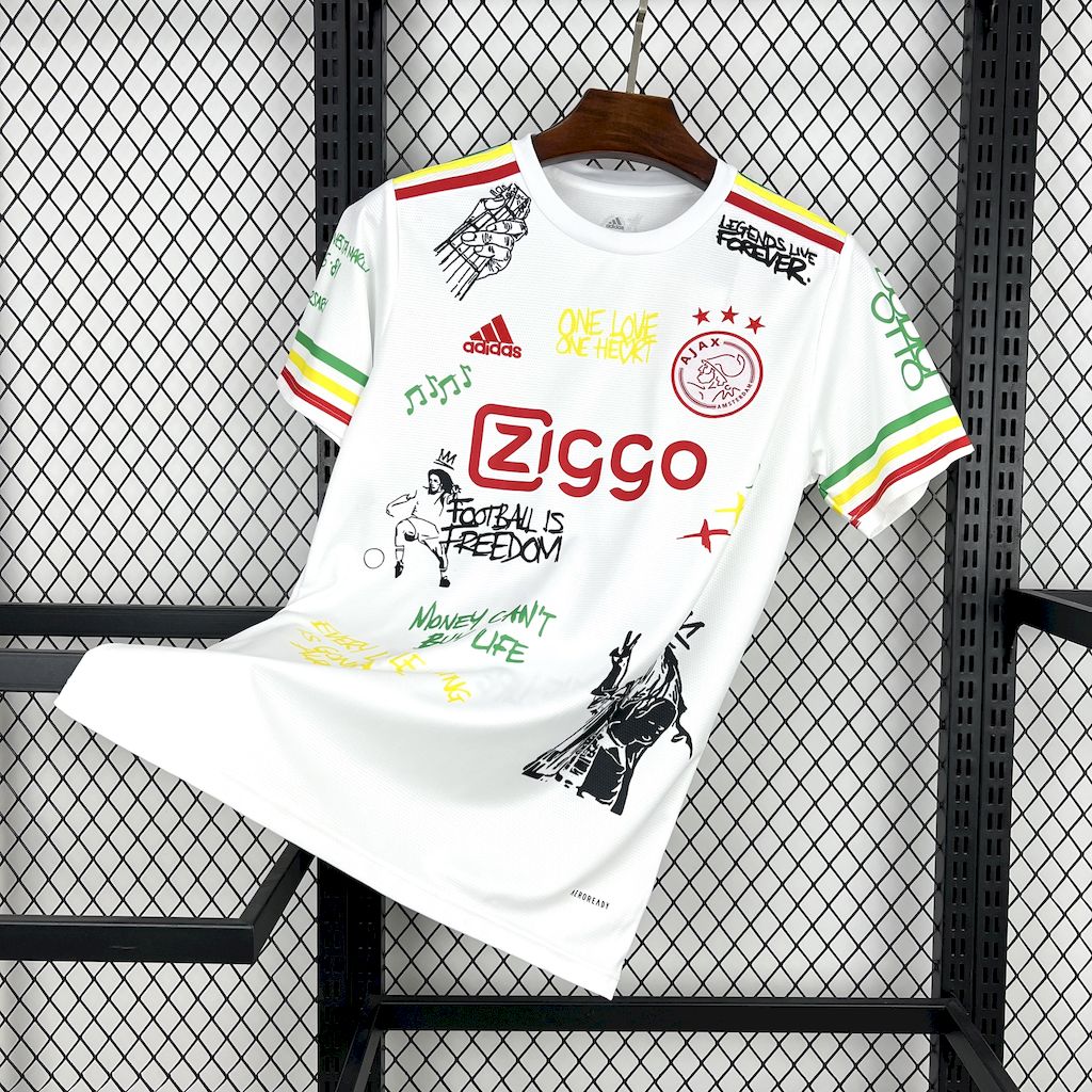 Ajax Amsterdam Bob Marley  maillot foot  2025 2026€14.99
