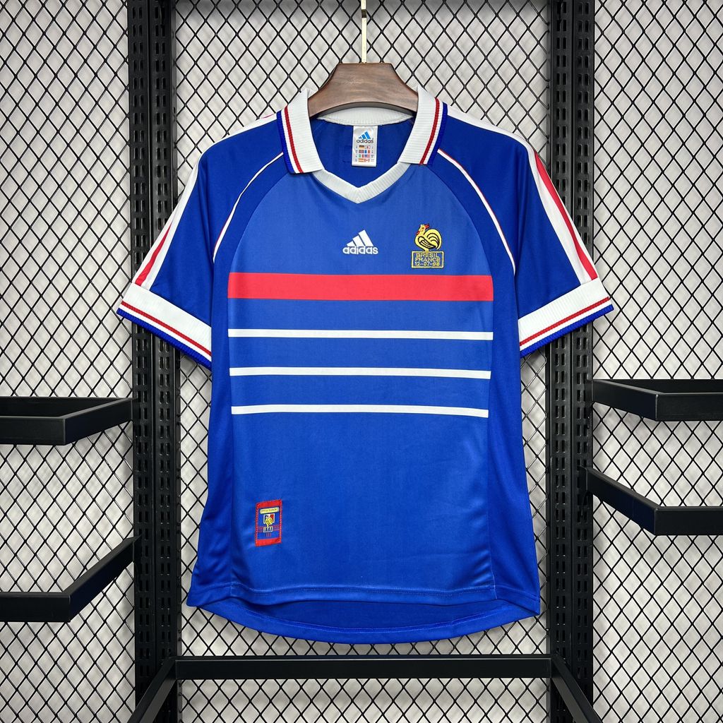 Équipe de France maillot foot 1998 retro€20.99
