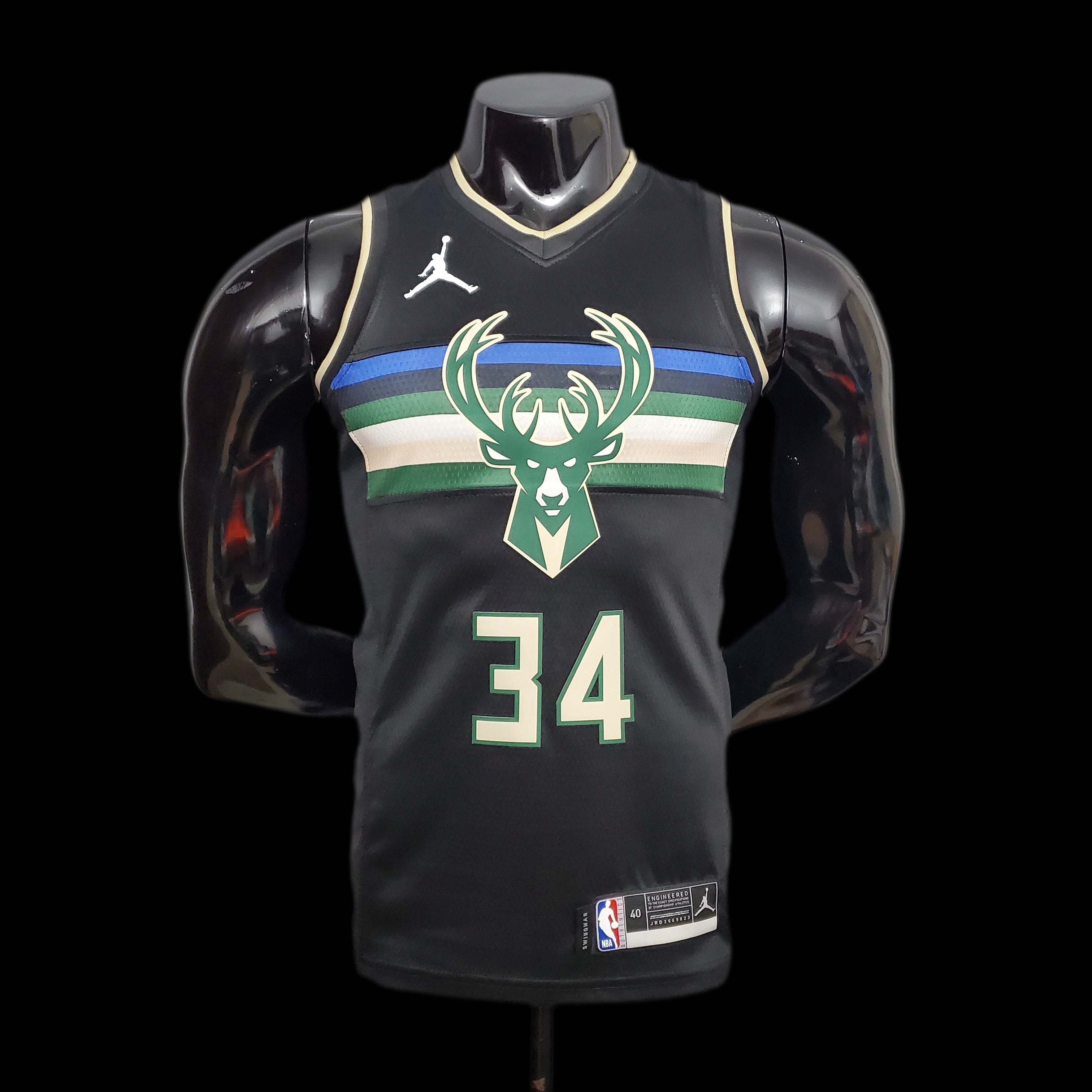 Maillot Milwaukee Bucks 34 ANTETOKOUNMPO NBA Basket€20.99