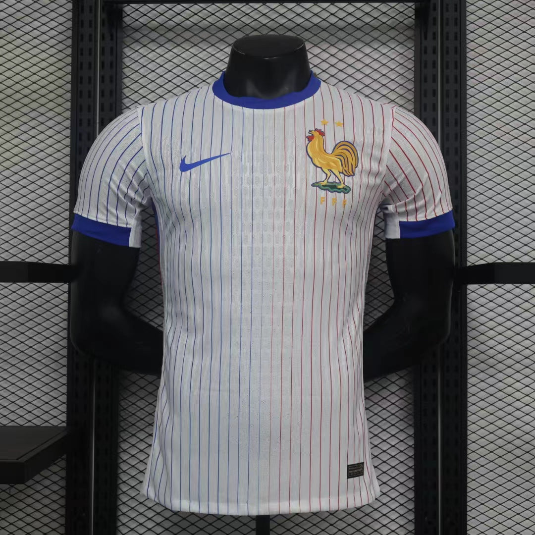 Équipe de France maillot foot extérieur 2024 2025 EURO2024€14.99