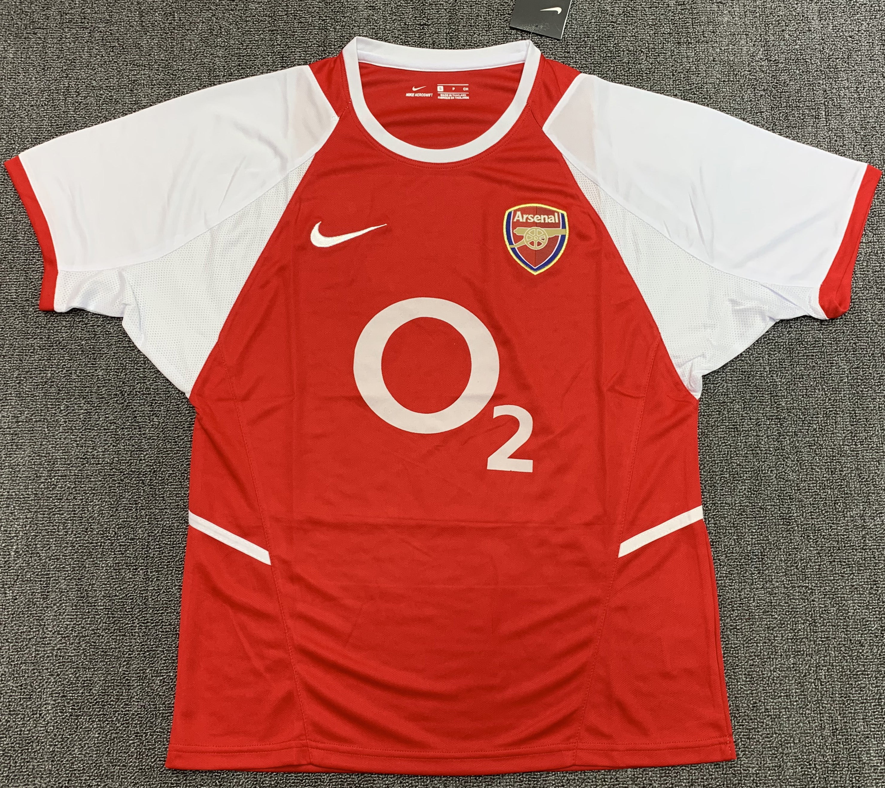 Arsenal maillot foot retro 2002 2003