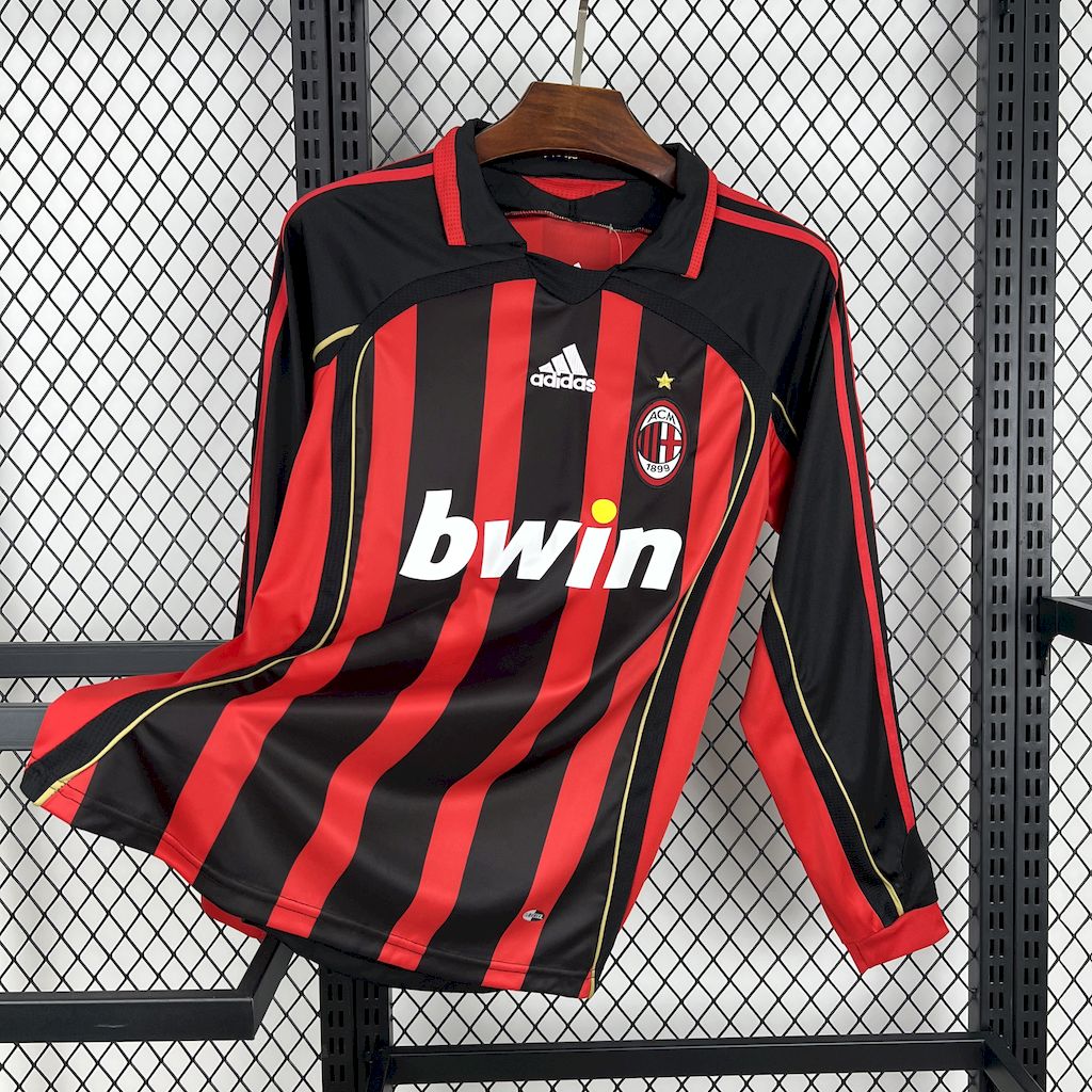 AC Milan maillot foot Retro 2006 2007 Manches Longues€19.99