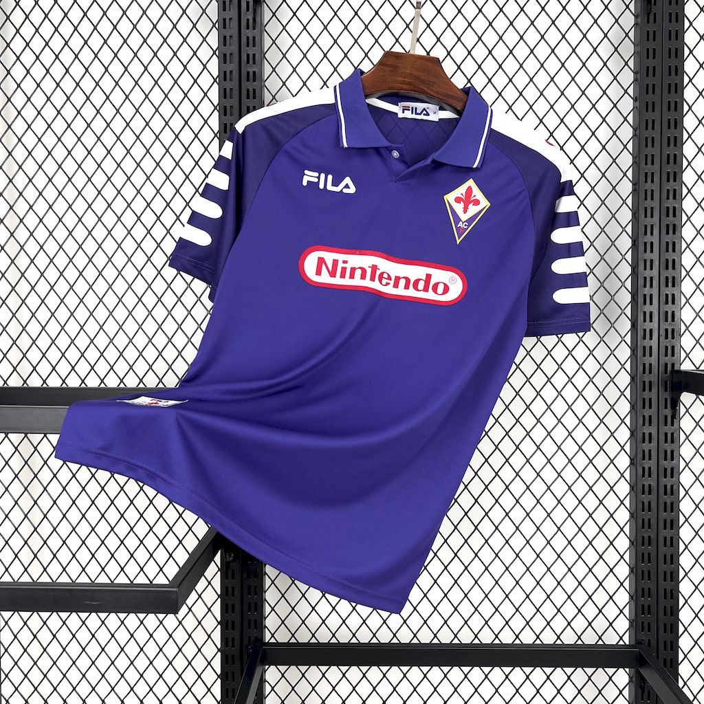 Fiorentina maillot foot 1998 1999 retro