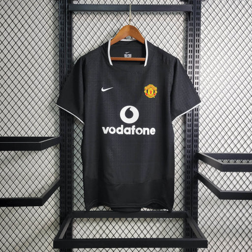 Manchester United maillot foot Retro 2003 2004 Extérieur
