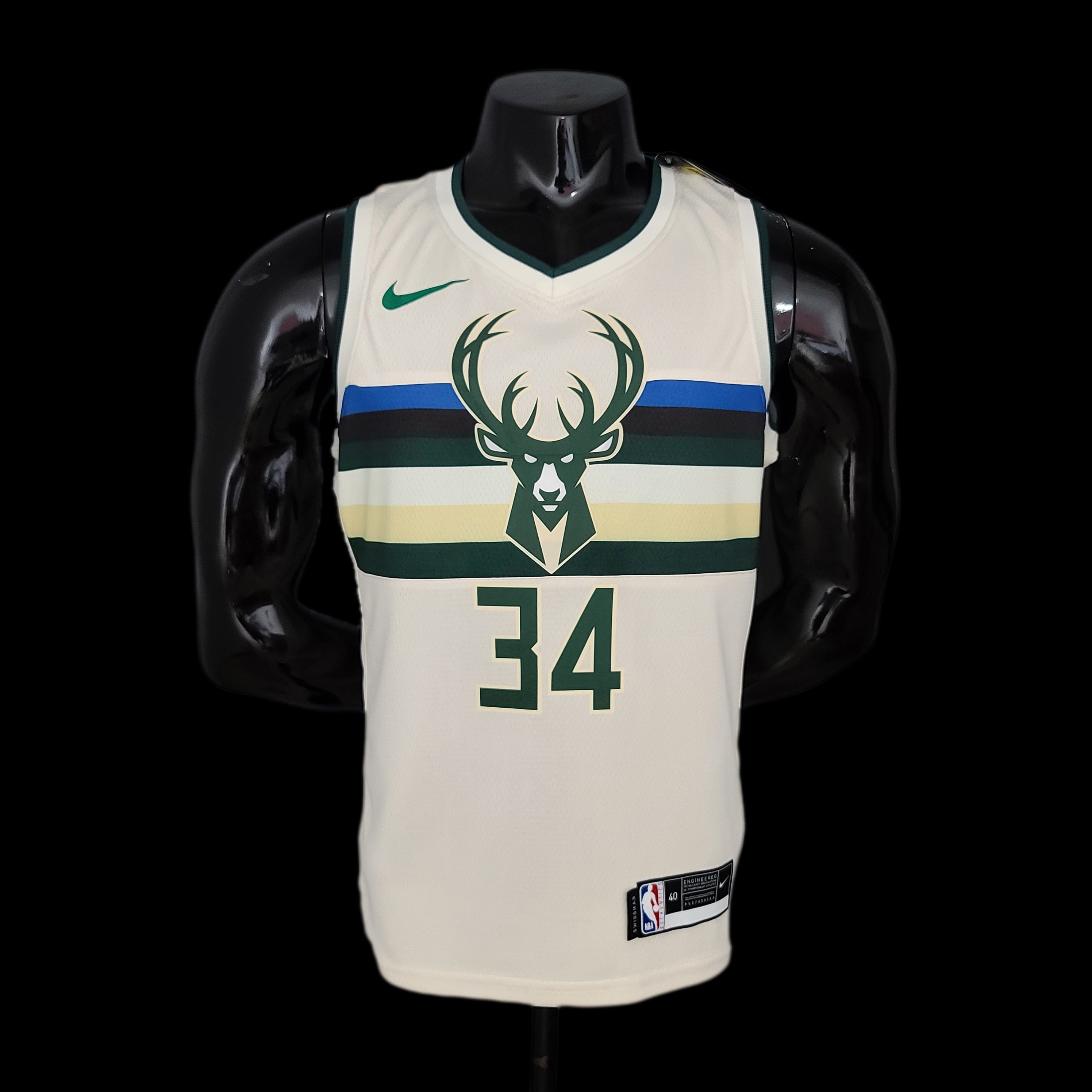 Maillot Milwaukee Bucks 34 ANTETOKOUNMPO NBA Basket€20.99