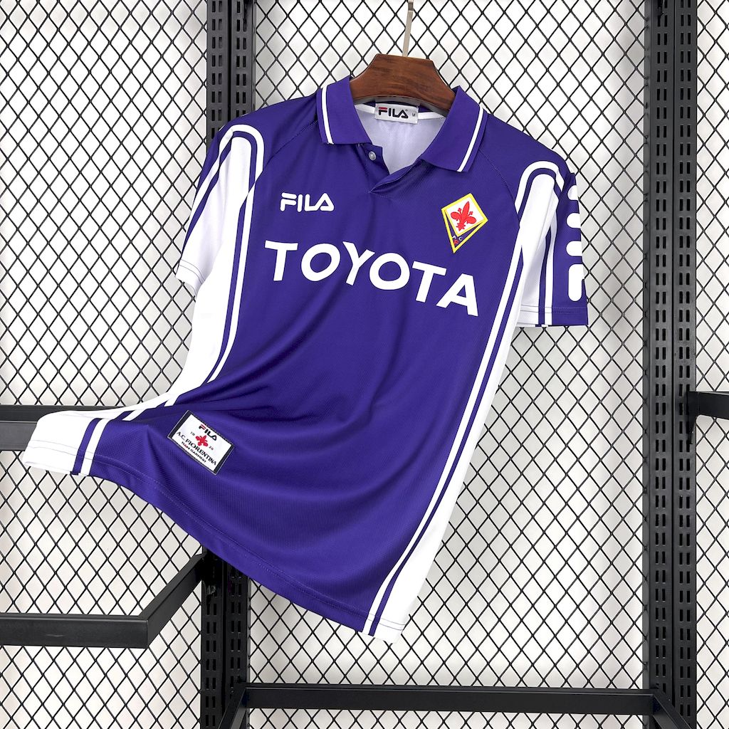 Fiorentina maillot foot 1999 2000 retro