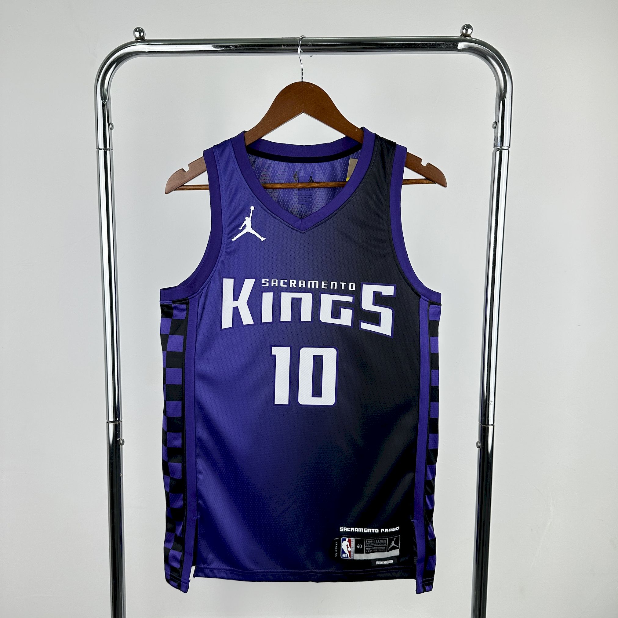 Maillot Sacramento Kings 10 DeROZAN NBA Basket