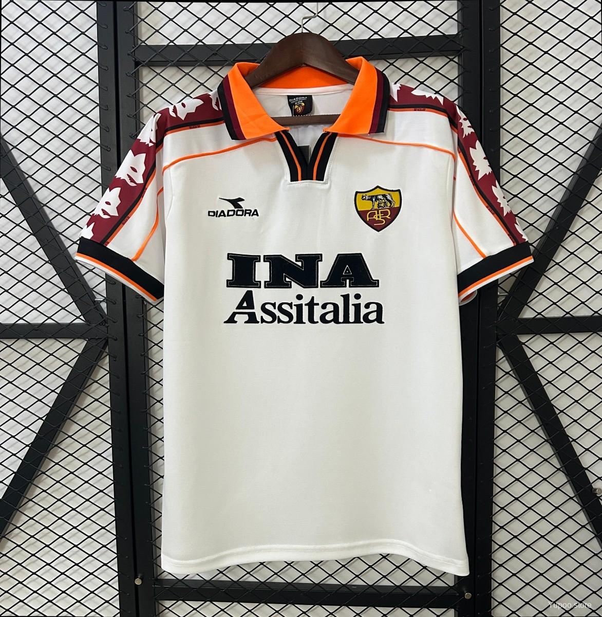 AS Roma maillot foot 1998 1999  retro