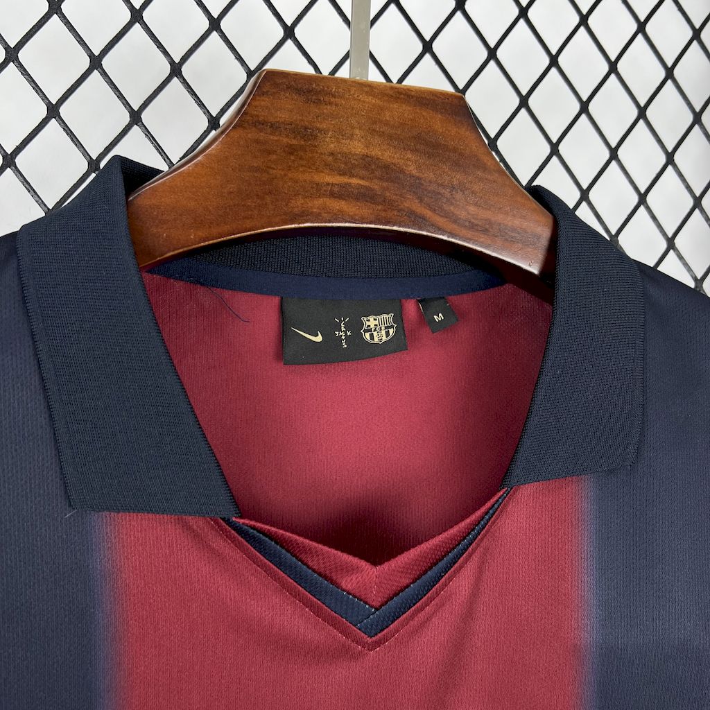 FC Barcelone maillot foot Cactus Jack Travis 2025 2026