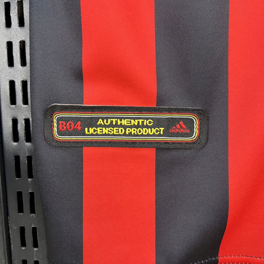 Bayer Leverkusen maillot foot 2000 2001 retro