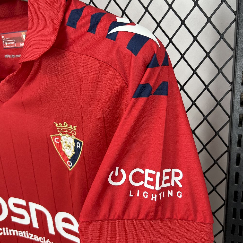 Osasuna  maillot foot domicile 2025 2026