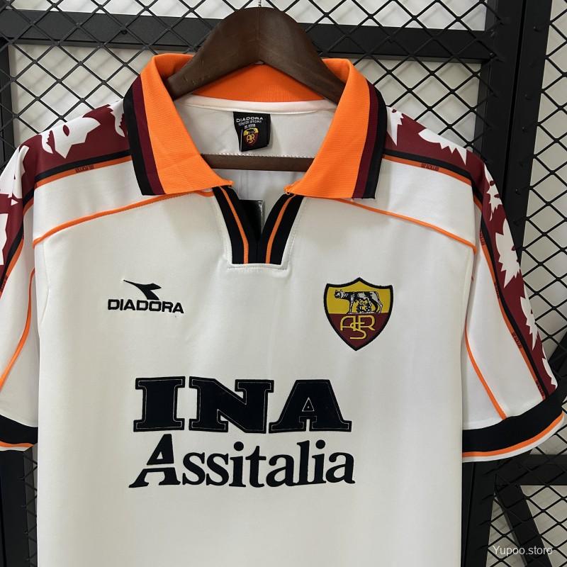 AS Roma maillot foot 1998 1999  retro
