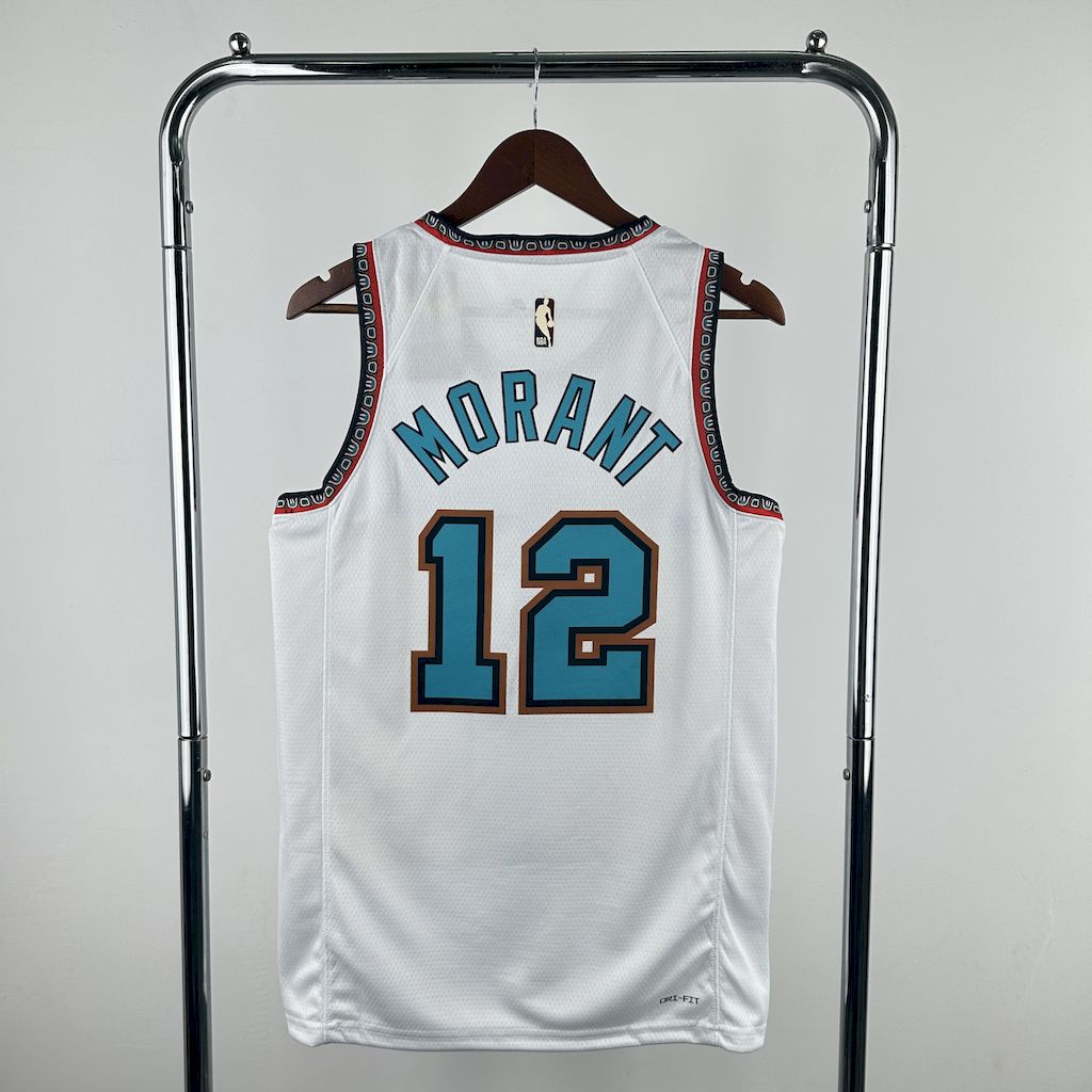 Maillot Memphis Grizzlies 12 MORANT NBA  Basket