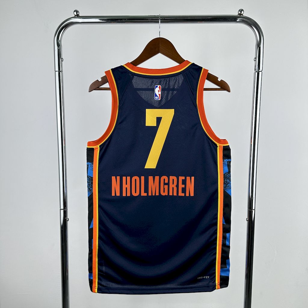 Maillot Oklahoma City Thunder 7 NHOLMGREN Basket