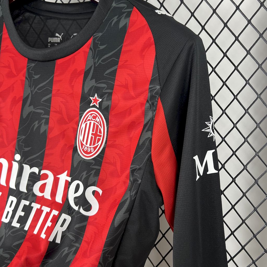 Maillot Foot AC Milan 2025 2026 Manches Longues€38.99