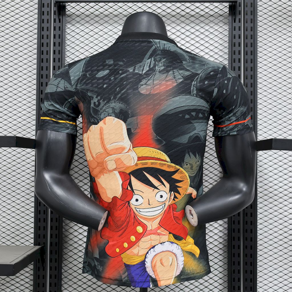 Japon maillot foot concept 2025 2026 One Piece Luffy