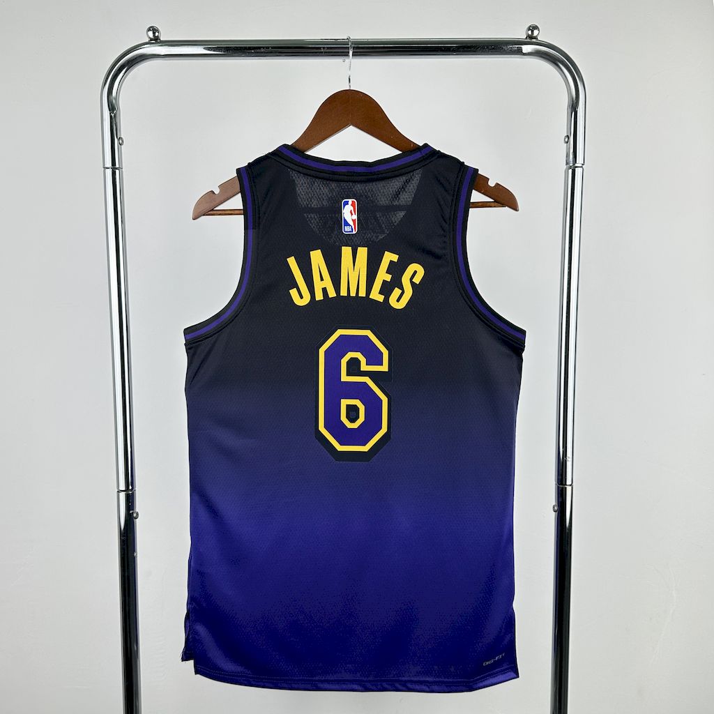 Maillot Los Angeles Lakers 6  JAMES NBA  Basket