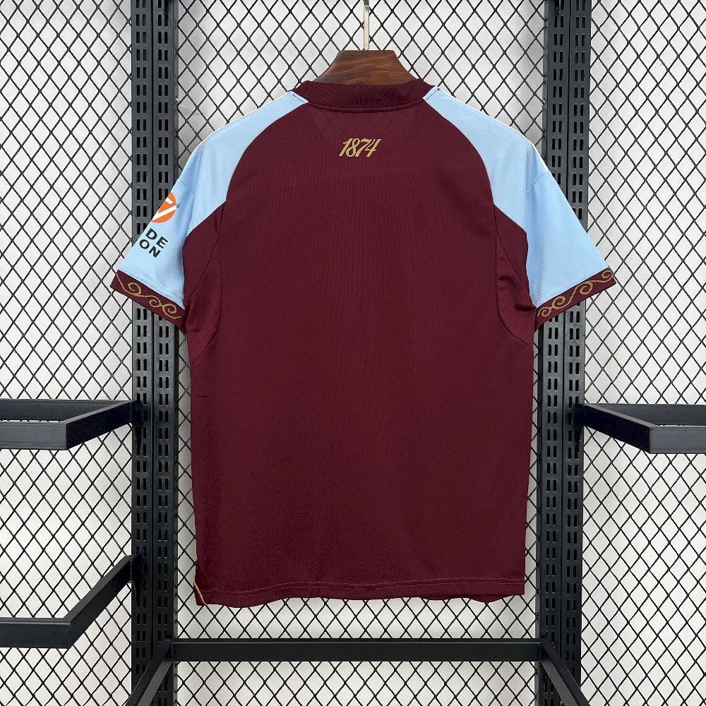 Aston Villa maillot foot domicile 2025 2026