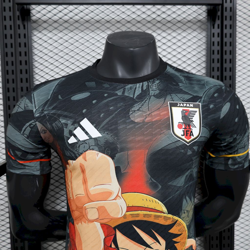 Japon maillot foot concept 2025 2026 One Piece Luffy