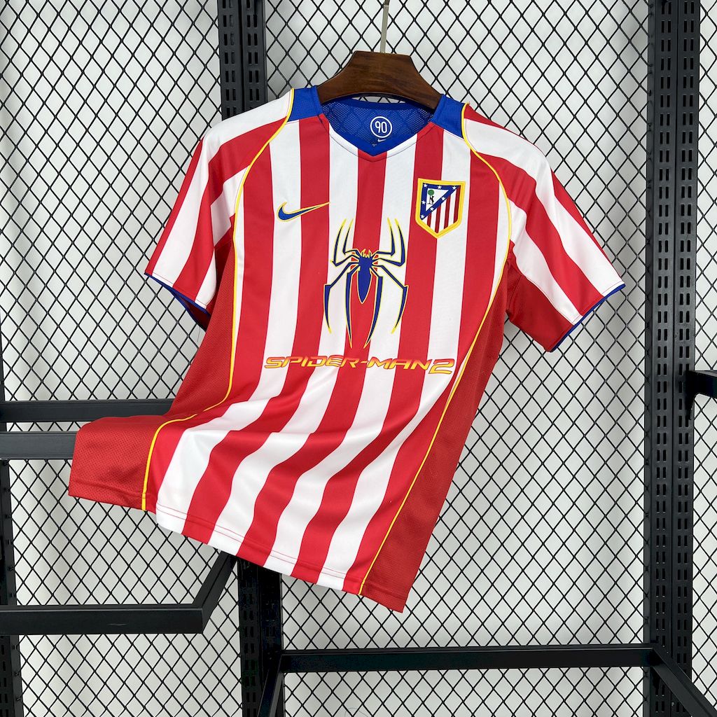 Atletico Madrid maillot foot 2004 2005 retro