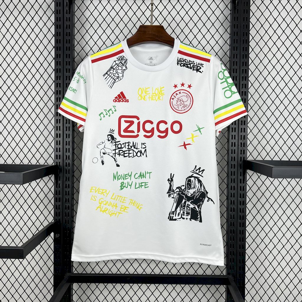Ajax Amsterdam Bob Marley  maillot foot  2025 2026