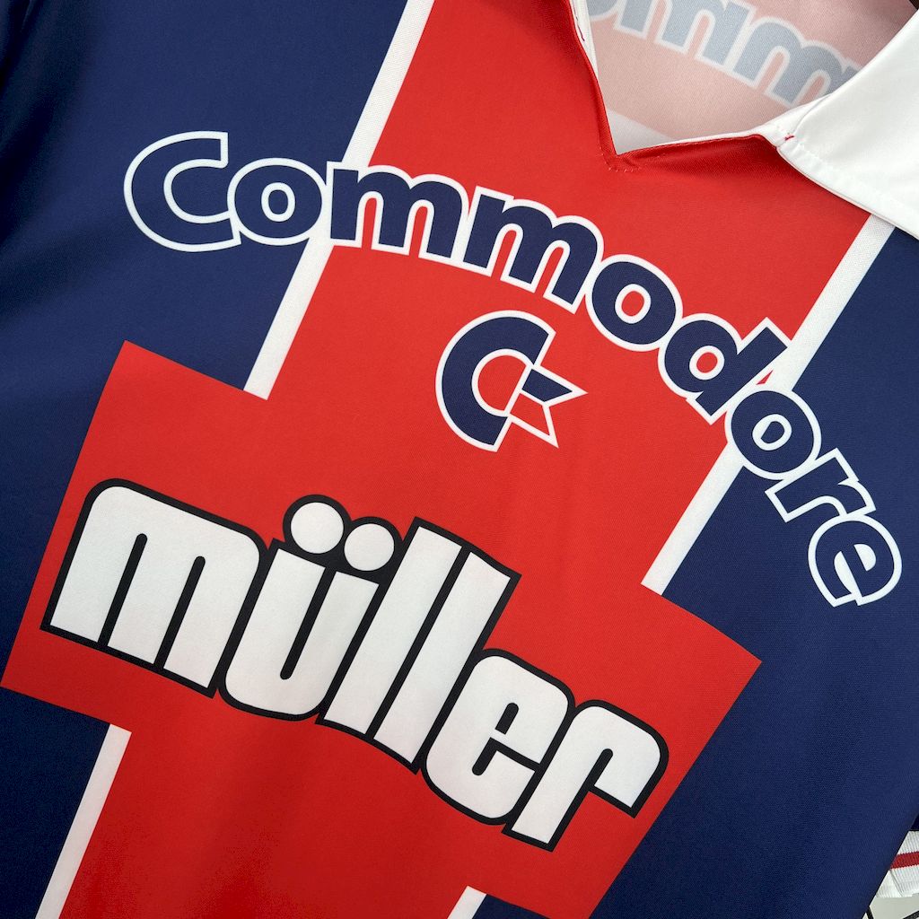 Paris Saint Germain  maillot foot 1991 1992 retro