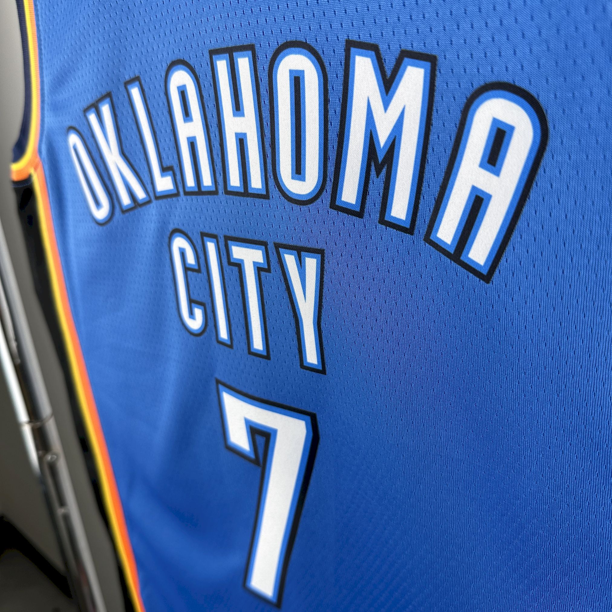 Maillot Oklahoma City Thunder 7 HOLMGREN NBA Basket