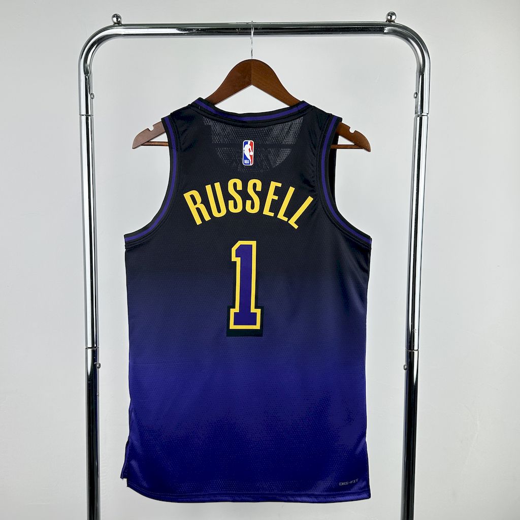Maillot Los Angeles Lakers 1  RUSSELL NBA  Basket