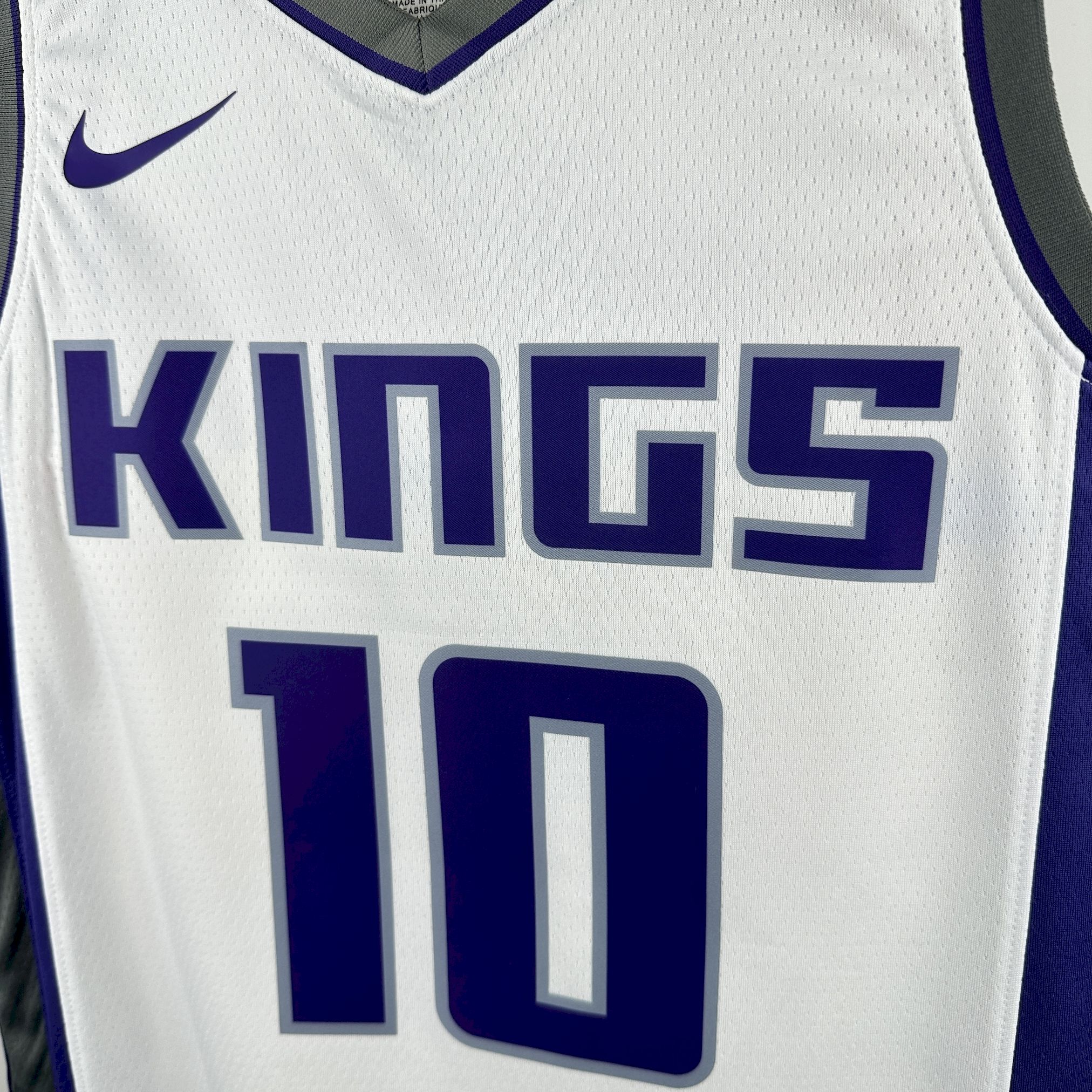 Maillot Sacramento Kings 10 DeROZAN NBA Basket