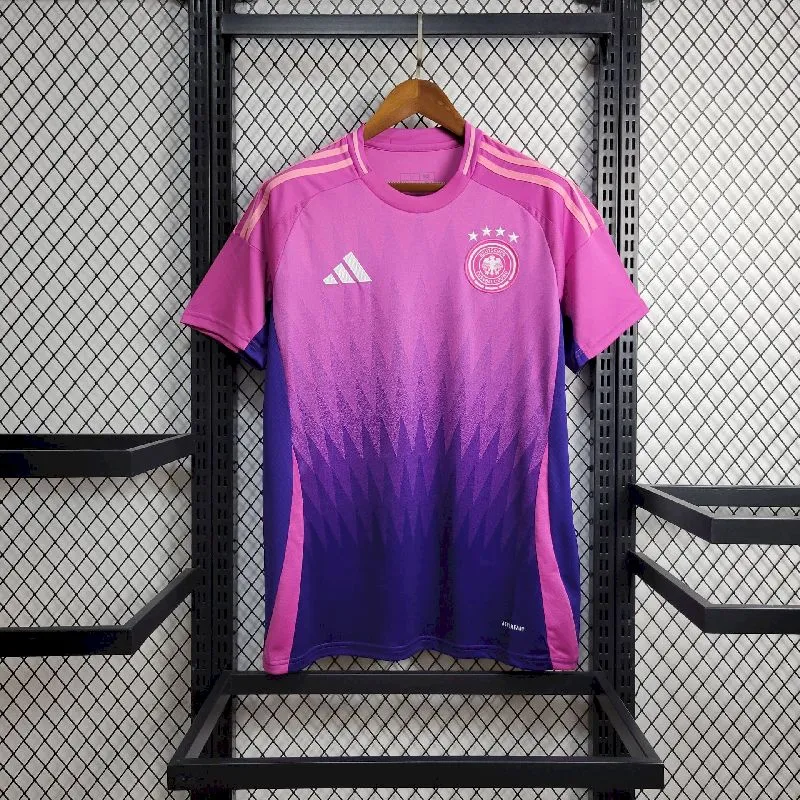Allemagne maillot foot 2024 2025 Extérieur Rose Euro2024