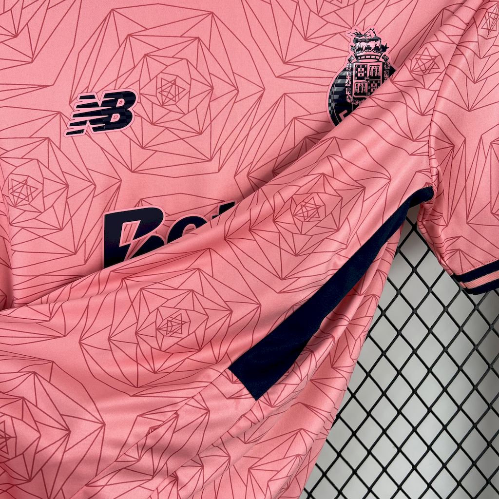 FC Porto maillot foot extérieur rose 2025 2026