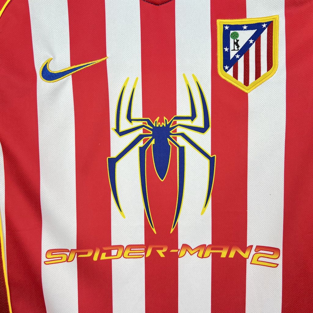 Atletico Madrid maillot foot 2004 2005 retro