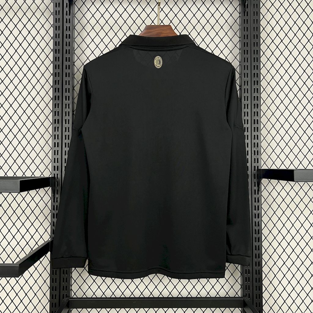 AC Milan  Maillot Foot 2024 2025  Manches Longues noir€38.99