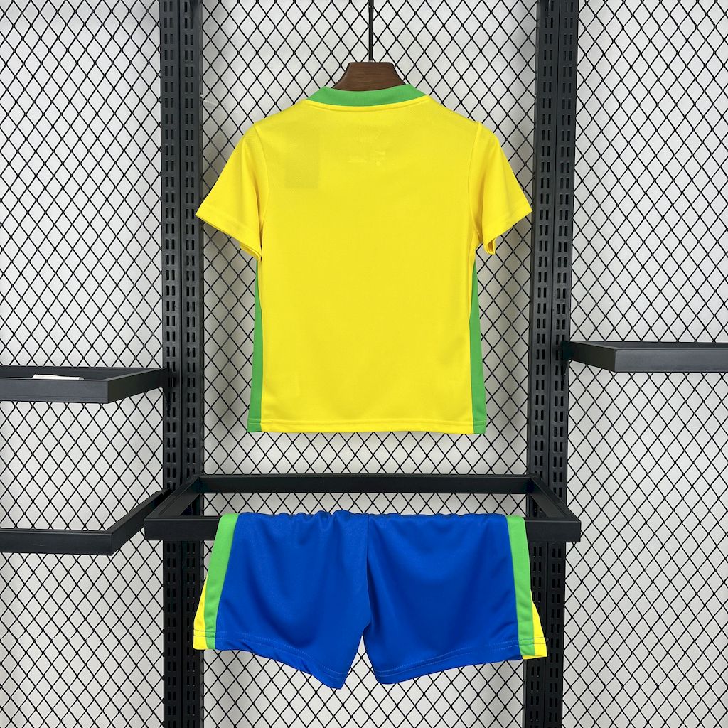 Brésil Kit Enfant Maillot Foot 2025 2026