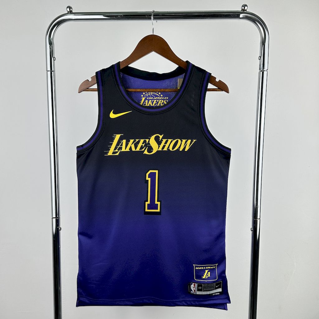 Maillot Los Angeles Lakers 1  RUSSELL NBA  Basket