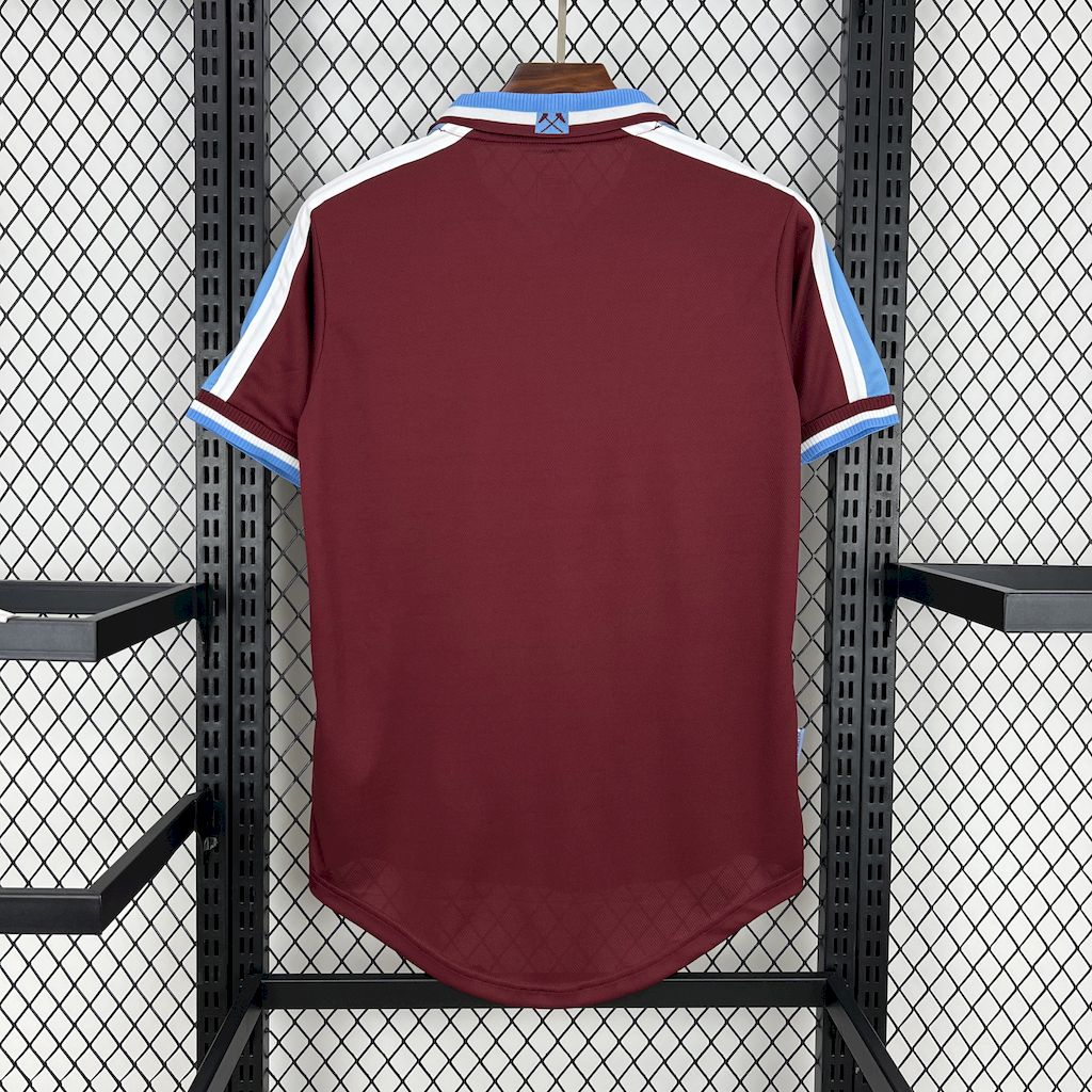 West Ham maillot foot rétro 1999 2001 Retro