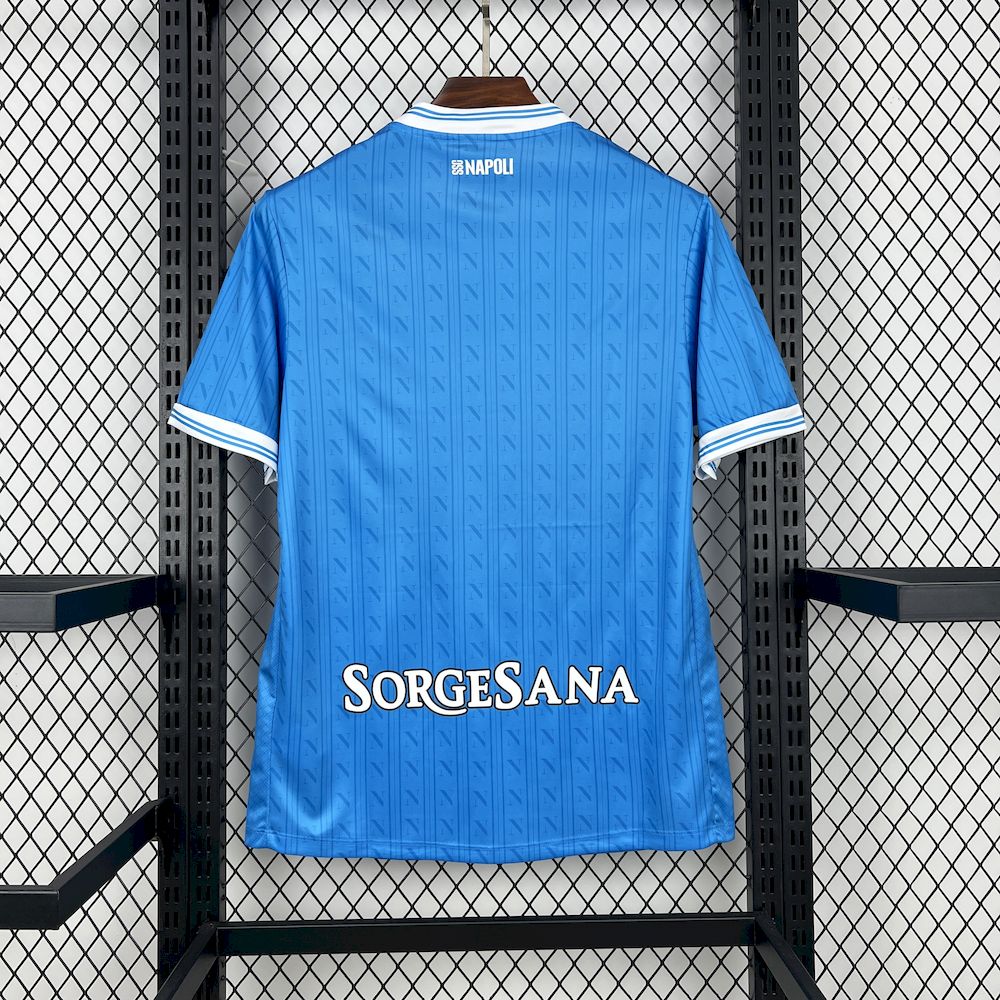 Naples maillot foot domicile Napoli 2025 2026