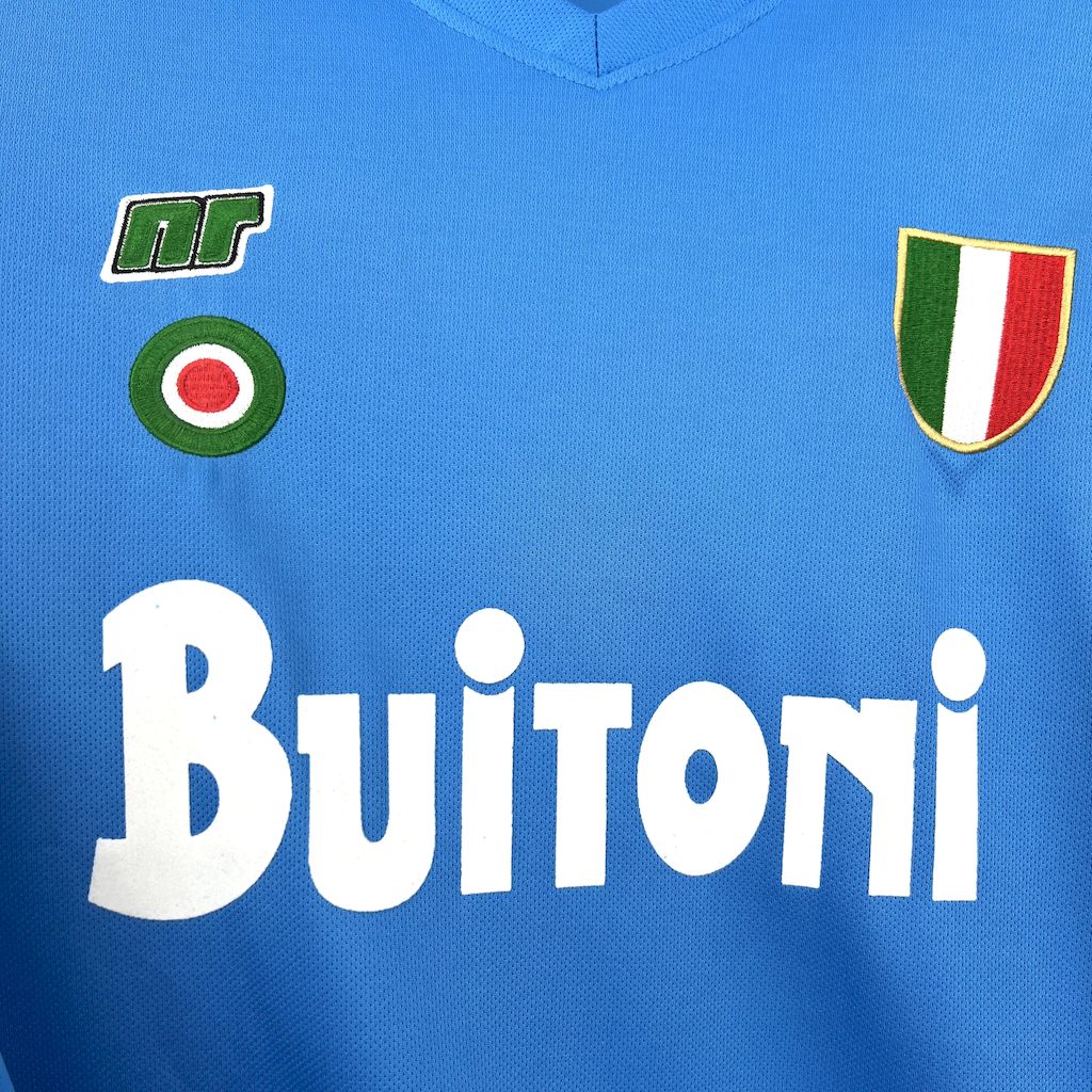 Naples maillot foot 1987 1988  retro