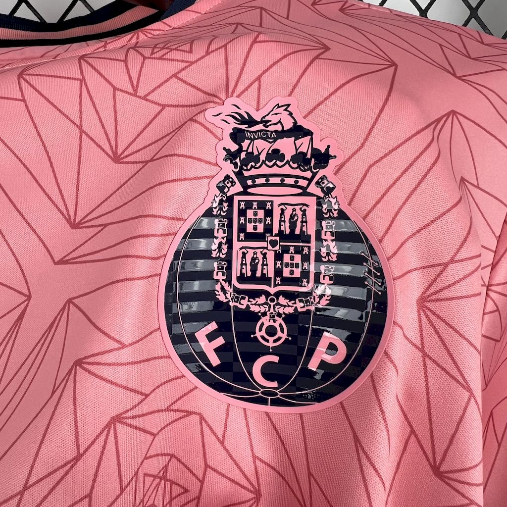 FC Porto maillot foot extérieur rose 2025 2026