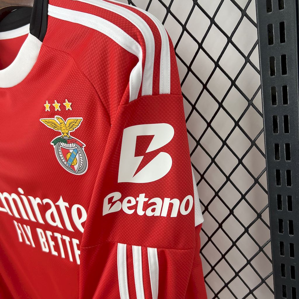 Maillot Foot Benfica 2025 2026 Manches Longues