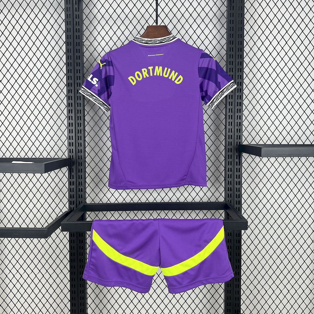 Borussia Dortmund Kit Enfant Maillot Foot 2025 2026