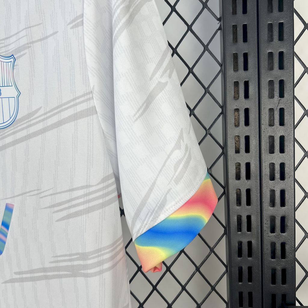 FC Barcelone maillot foot blanc concept 2025 2026