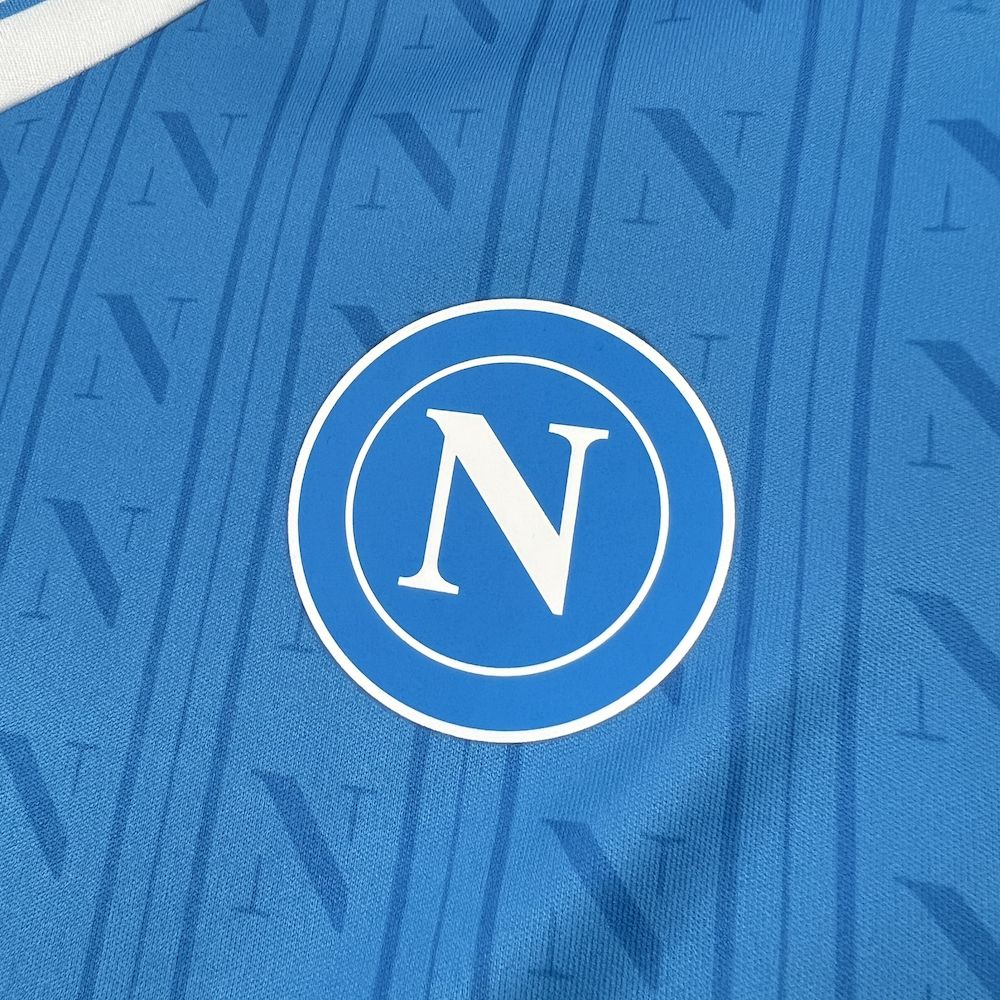 Naples maillot foot domicile Napoli 2025 2026