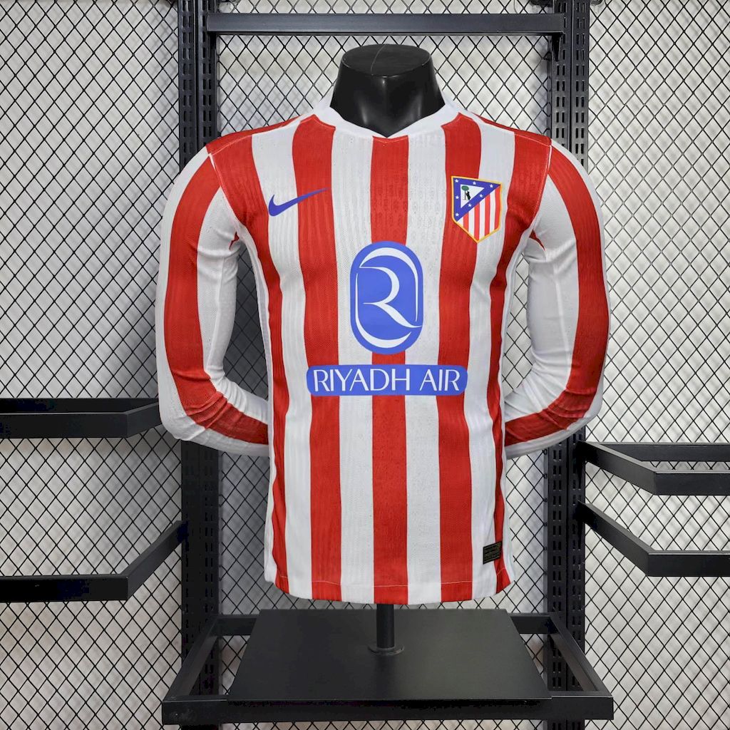 Maillot Foot Atletico Madrid 2025 2026 Manches Longues