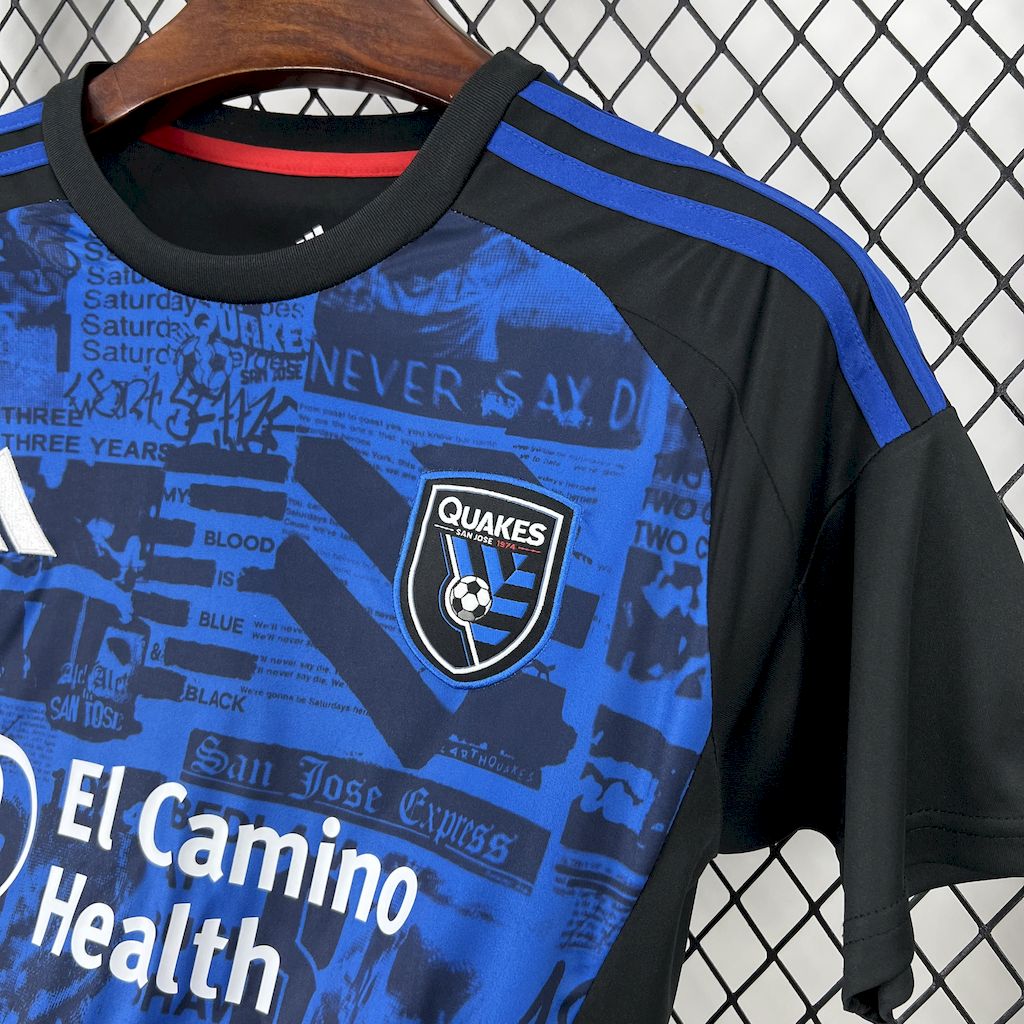 San Jose Earthquakes maillot foot domicile 2025 2026