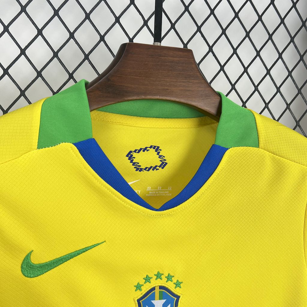 Brésil Kit Enfant Maillot Foot 2025 2026