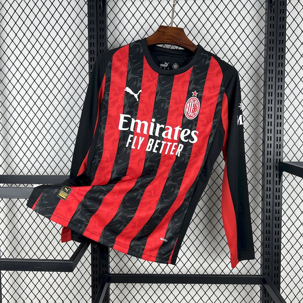 Maillot Foot AC Milan 2025 2026 Manches Longues€38.99