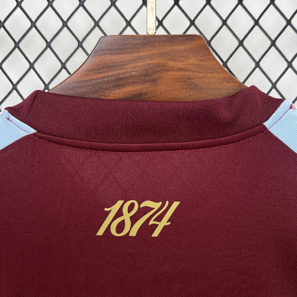 Aston Villa maillot foot domicile 2025 2026